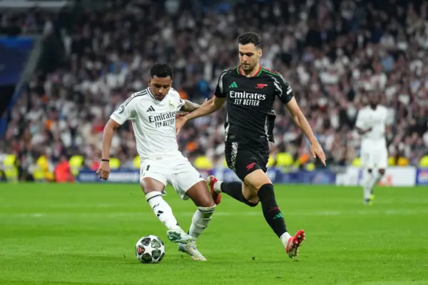 Arsenal prepara el fichaje bomba del verano: Rodrygo, objetivo número uno Rodrygo y Mikel Merino (Photo by Angel Martinez/Getty Images)