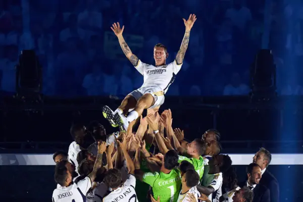 Toni Kroos se sincera: "Nunca fui hincha del Real Madrid" Toni Kroos(Photo by Angel Martinez/Getty Images)