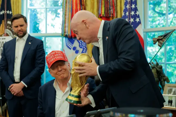 Donald Trump confirma la fecha del sorteo para Mundial 2026 (Photo by Chip Somodevilla/Getty Images)