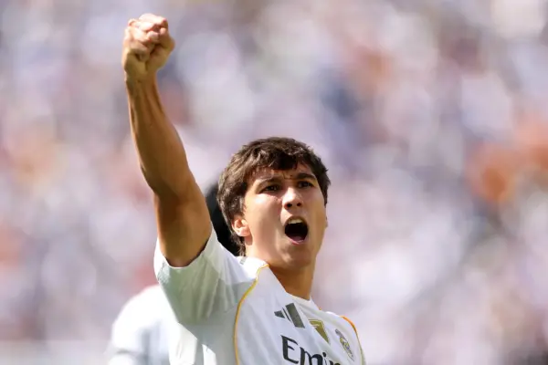 ¿Gonzalo García o Endrick quién será el nuevo 9 del Real Madrid? Gonzalo García(Photo by Luke Hales/Getty Images)