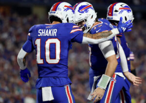 Khalil Shakir #10 & Josh Allen #17