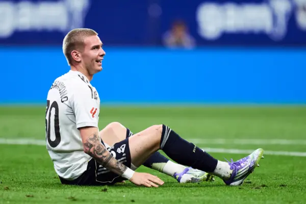 Franco Mastantuono no irá al Mundial Sub-20 con Argentina (Photo by Juan Manuel Serrano Arce/Getty Images)