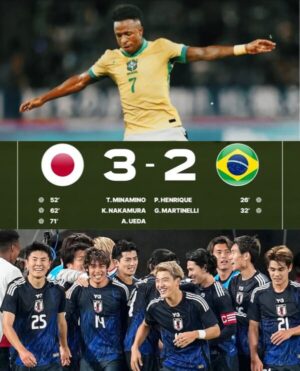 BRASIL CAE ANTE JAPÓN (3-2) Qatar
