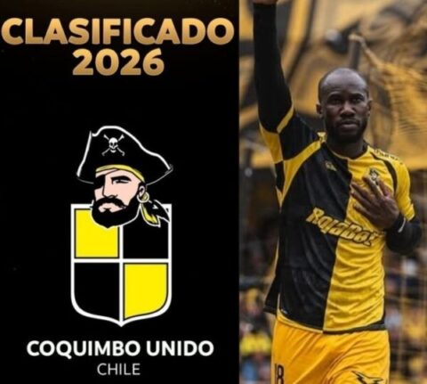 Coquimbo Unido de Waterman a la Copa Libertadores 2026 Waterman