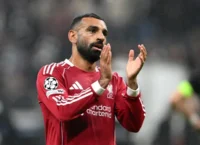 Mohamed Salah Photo by Christian Kaspar-Bartke/Getty Images
