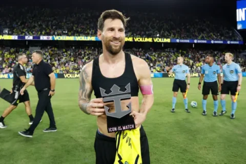 Lionel Messi gana el premio al mejor jugador del mes (Photo by Johnnie Izquierdo/Getty Images)