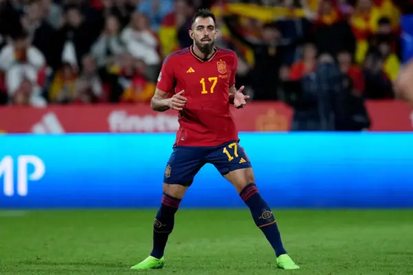 Borja Iglesias deja un mensaje político muy fuerte (Photo by Alex Caparros/Getty Images)