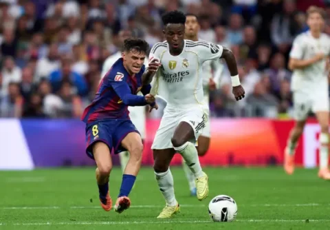Vini y el Real Madrid en problemas después del clásico Photo by Angel Martinez/Getty Images