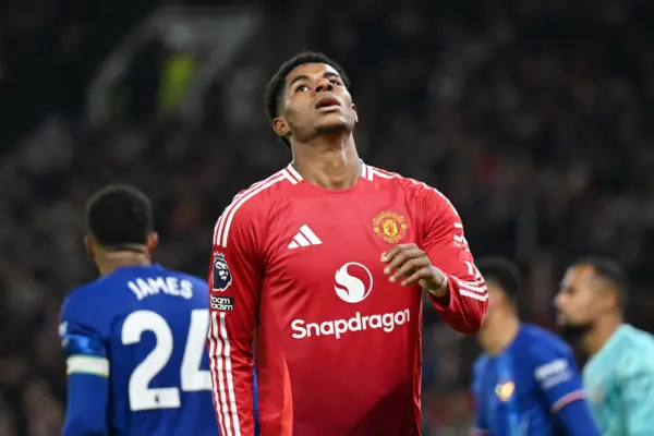 Marcus Rashford y su racha positiva contra el Chelsea Marcus rashford(Photo by Michael Regan/Getty Images)