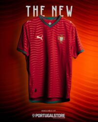 Nueva camiseta de Portugal