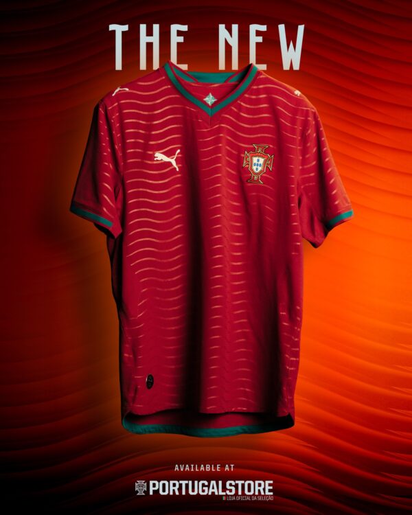 Nueva camiseta de Portugal