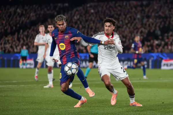 Lamine Yamal Photo by Eric Alonso/Getty Images