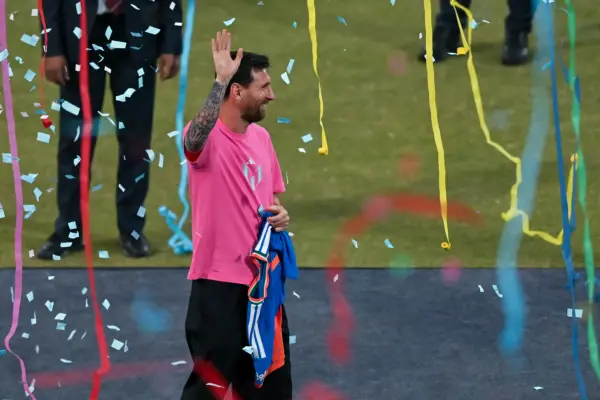 Messi llevará al Inter Miami por Sudamérica en el Champions Tour Lionel Messi Photo by Ayush Kumar/Getty Images