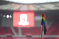 Iran vs Egipto "Partido del Orgullo LGBTQ+" Photo by George Wood/Getty Images