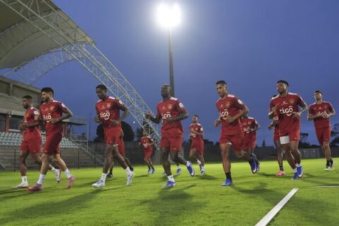 Sudáfrica - Panamá: Una prueba mundialista Entrenamiento, Selección de Panamá